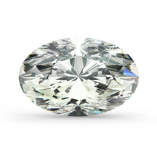 Lab-grown IGI 0.48ct VS2 F Oval diamant LG566335606