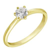 Zásnubní prsten s diamantem Vanani