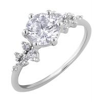 Zásnubní prsten s lab-grown diamanty Olha