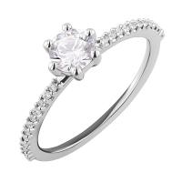 Zásnubní prsten s diamanty Cynthia