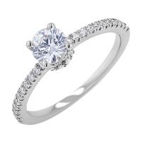 Zásnubní prsten s diamanty Prisha