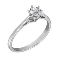 Zásnubní prsten s lab-grown diamantem Omisha