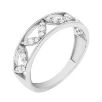 Atypický eternity prsten s diamanty Borys
