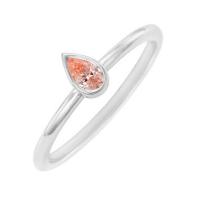 Minimalistický prsten s certifikovaným fancy pink lab-grown diamantem Nunez