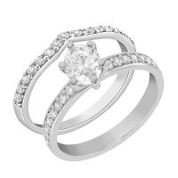 Set prstenů s možností výběru diamantu Marveille