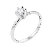 Zásnubní prsten s 0.30ct IGI certifikovaným diamantem Camila