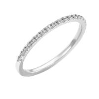Platinový eternity prsten s 1.25mm diamanty Adva